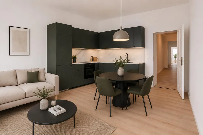 Möblierte 3,5 Zimmer - Erstbezug nach Sanierung — photo 1